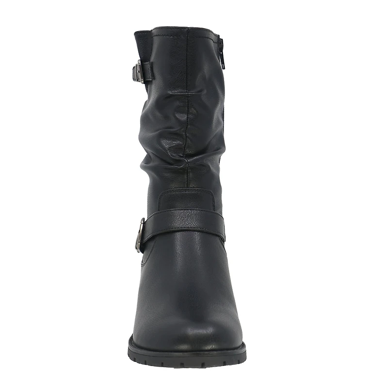 Queens02 Waterproof Wide Width Black