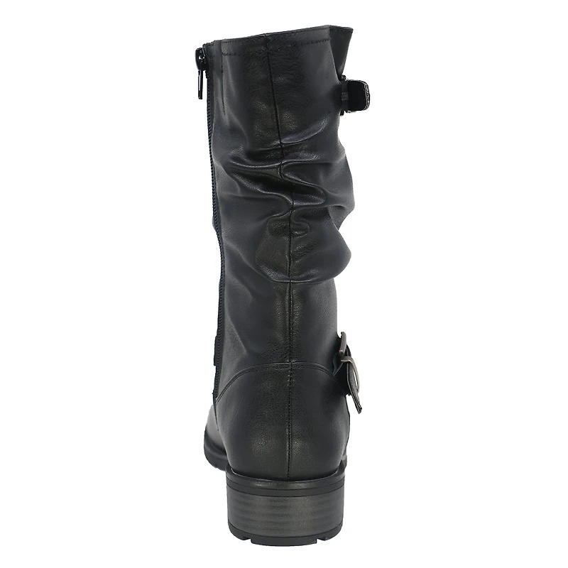 Queens02 Waterproof Wide Width Black