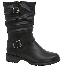 Queens02 Waterproof Wide Width Black