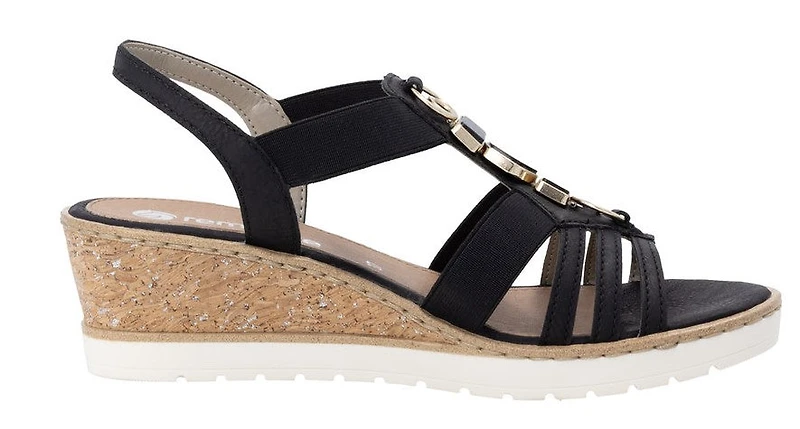 Black Elastic Pull On