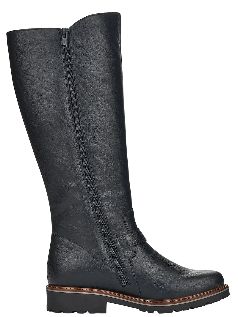 Black Tall Side Zip