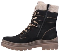 Black Lace Up Boot