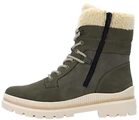 Green Lace Up Boot