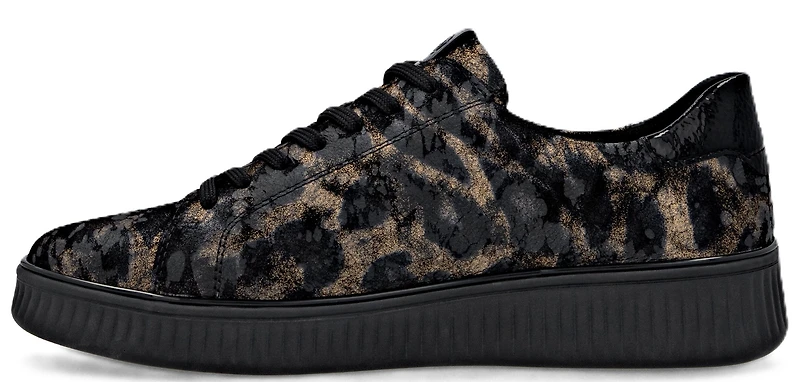 Multi Leopard Lace Up