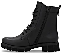 Black Lace Up Boot