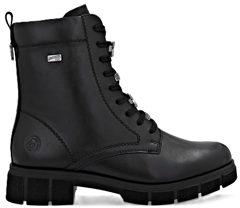 Black Lace Up Boot