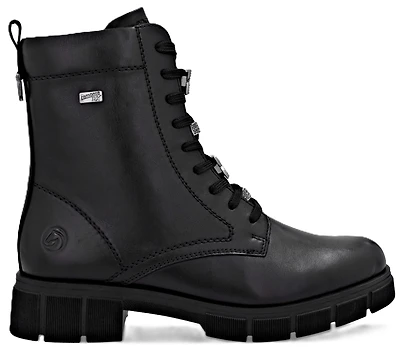 Black Lace Up Boot