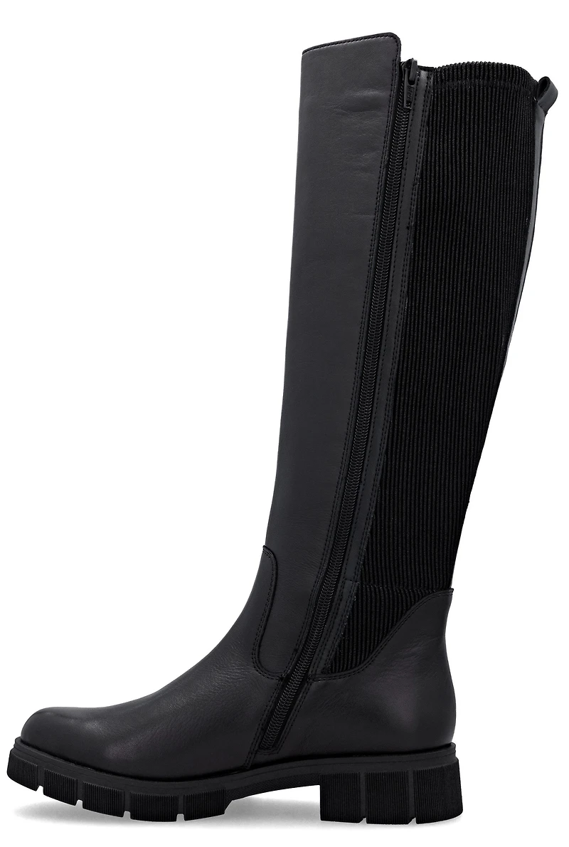 Black Tall Boot