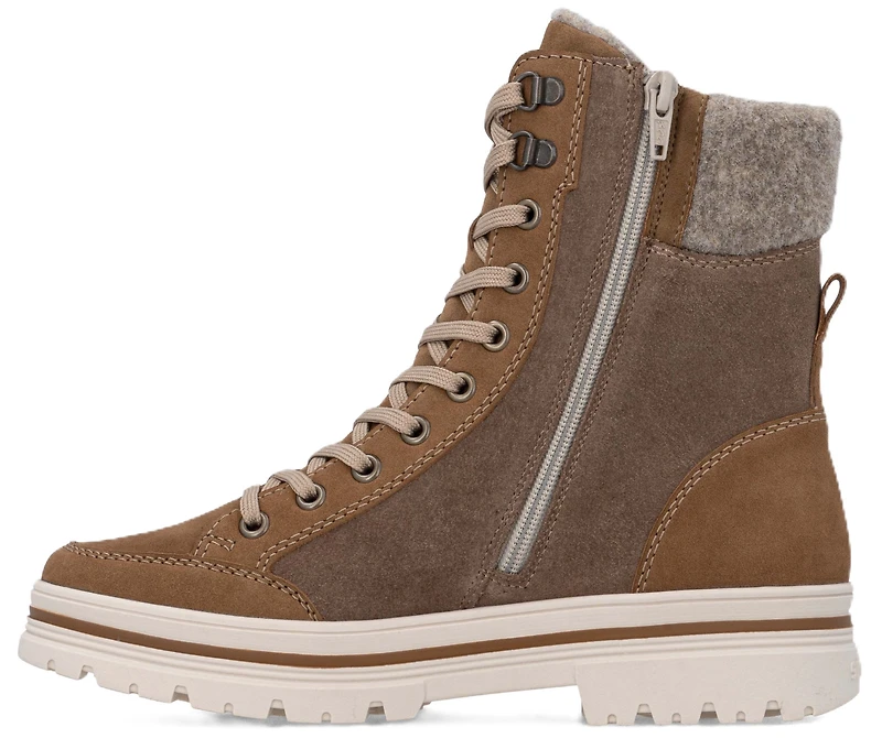 Tan Lace Up Boot