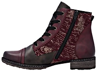 Vino Lace Up Fur Lined