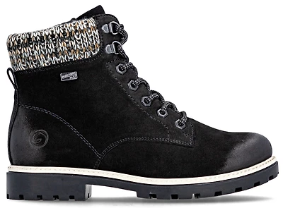 Black Lace Up Boot