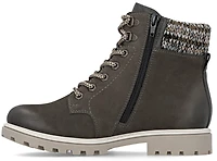 Smoke Lace Up Boot