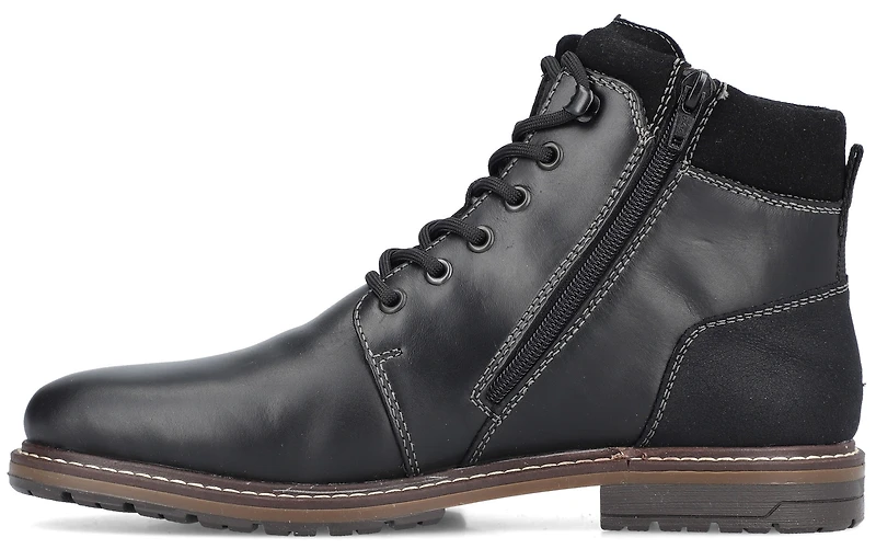 Black Lace Up Boot