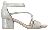 Silver Strappy Dress Sandal