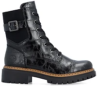 Black Lace Up Boot