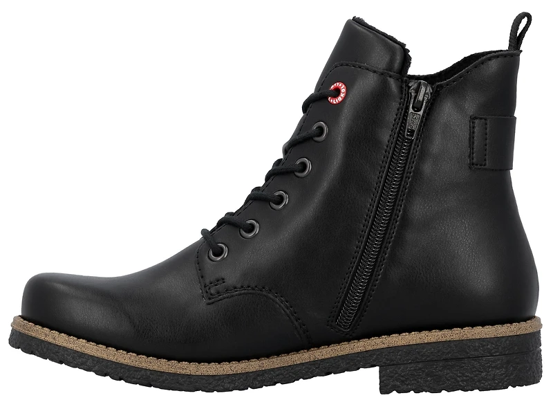 Black Lace Up Boot