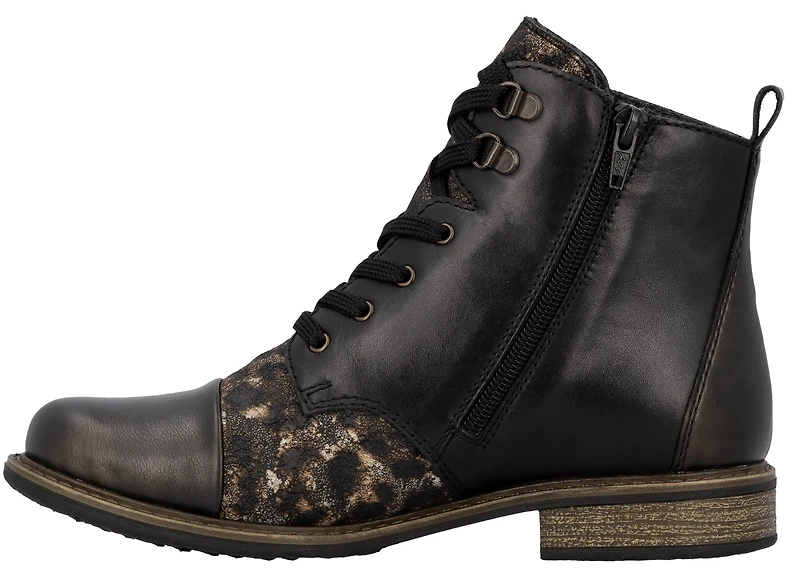 Black Lace Up Boot