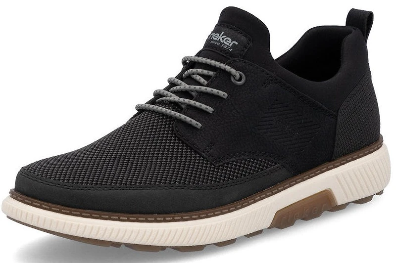 Black Elastic Lace Pull On