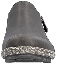 Grey Side Zip Shoe