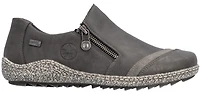 Grey Side Zip Shoe