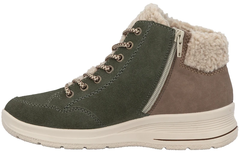 Green Lace Up Boot