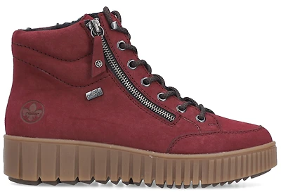 Bordeaux Lace Up Boot