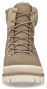 Natural Lace Up Boot