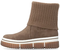 Wood Knit Foldover Boot