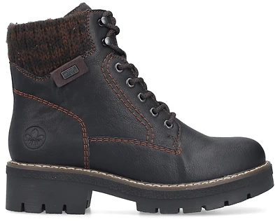 Black Lace Up Boot