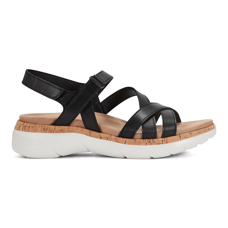 Rosie-black-laredo Leather (gr) Black Wide