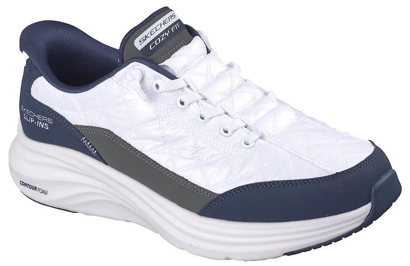 Slip-ins Countour Foam Cozy Fit White/Navy