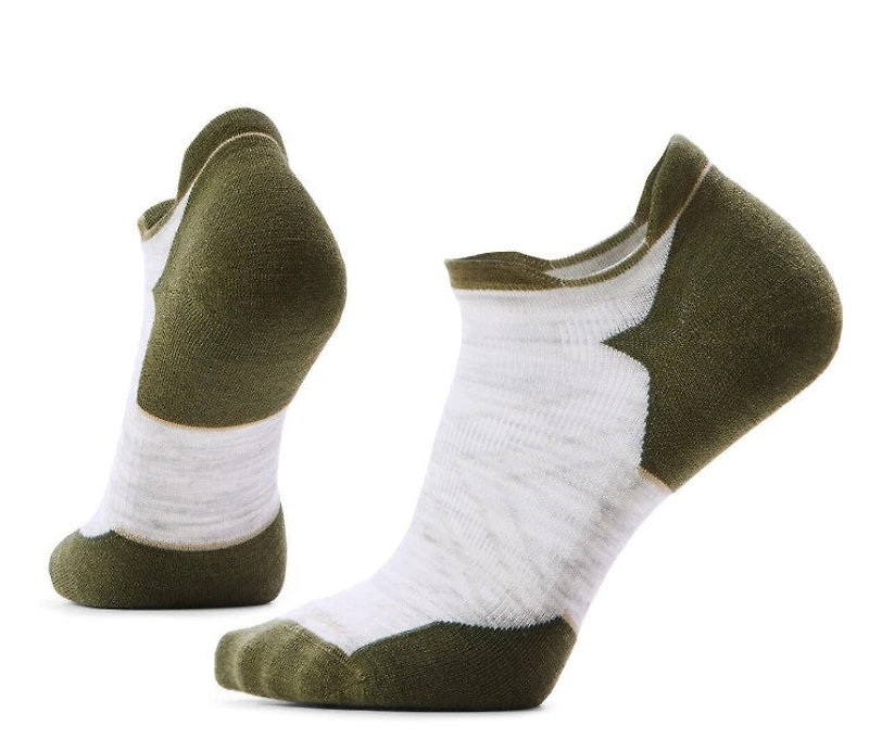 Run Targeted Cushion Low Ankle Socks Ash-winter Moss