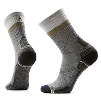 Hike Light Cushion Winding Trail Crew Socks Light Gray-ash