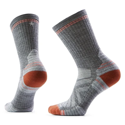 Women's Hike Targeted Cushion Crew Socks Medium Gray