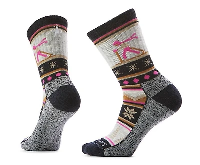 Everyday Cozy Alpine Apres Crew Socks Charcoal