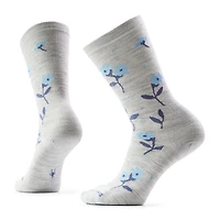 Women's Everyday Garden Gala Crew Socks Ash