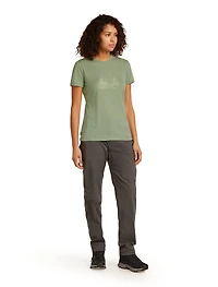 W Merino 150 Tech Lite SS Tee Van Camp Lichen