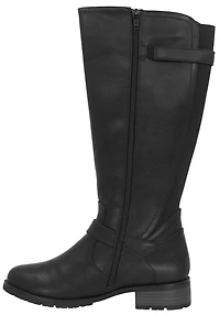 Queens03 Waterproof Wide Calf And Width Black