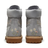 Womens 6inch Lace-up WP Boot Light Grey