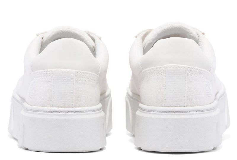 Laurel Court Low Lace Up White