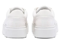 Laurel Court Low Lace Up White