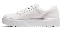 Laurel Court Low Lace Up White