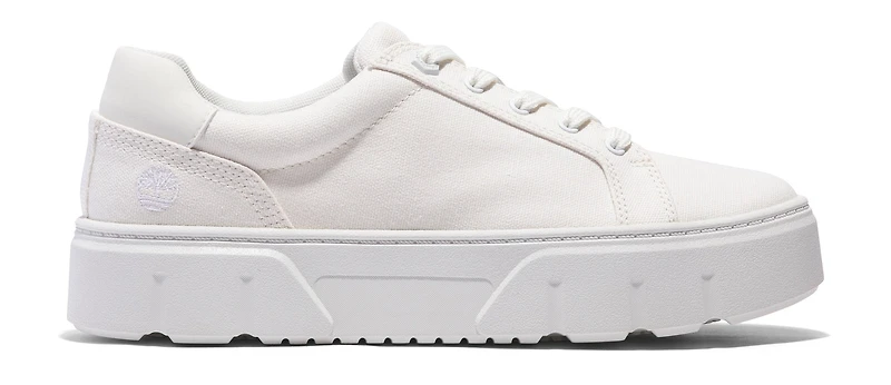 Laurel Court Low Lace Up White