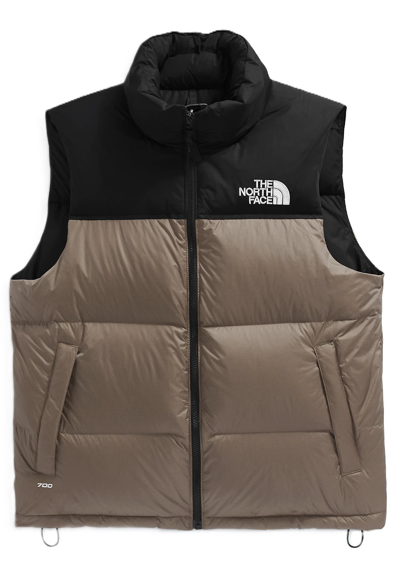 Men's 1996 Retro Nuptse Vest Mocha Brown/Tnf Black