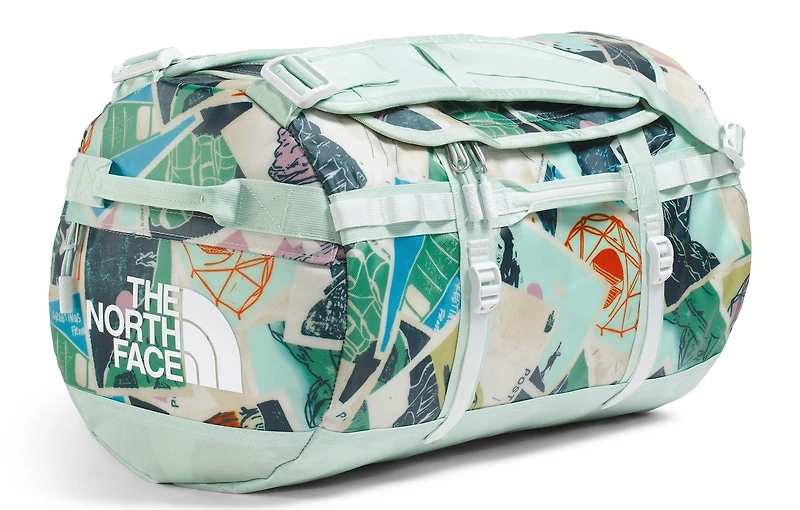 Base Camp Duffel S Opal Frost TNF Postcards Print/Opal Frost/Pearl Stone