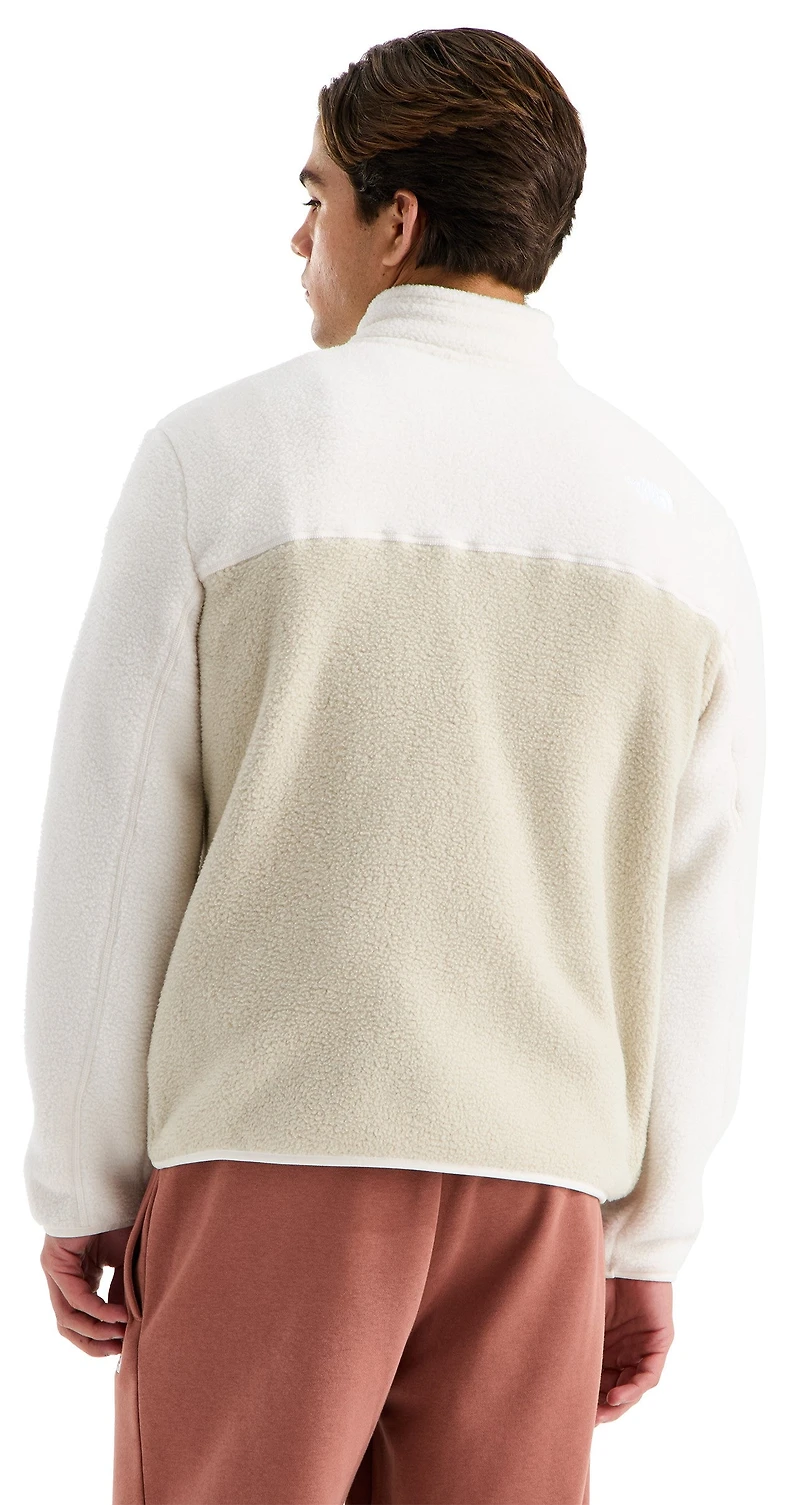 Men's Yumiori ¼ Zip Desert Stone/White Dune