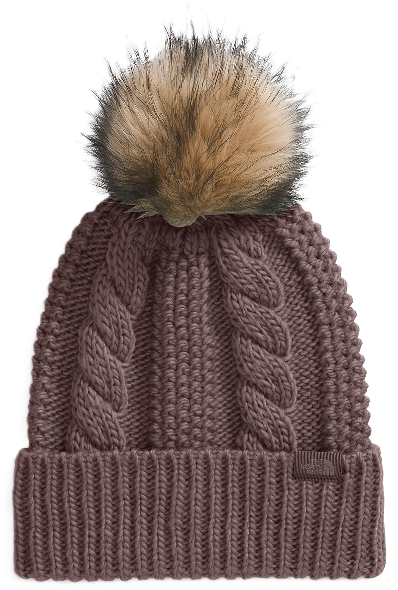 Women's Oh Mega Fur Pom Beanie Tawny Quartz