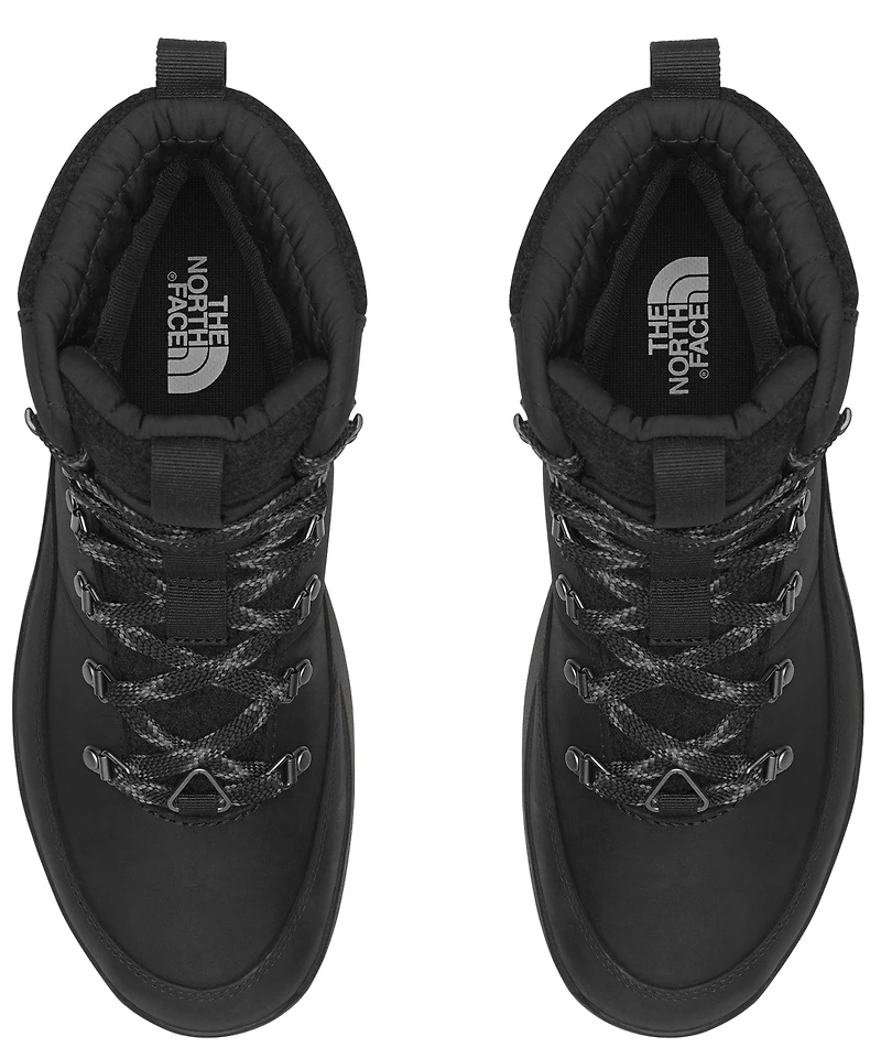 Men's Bergen Leather WP TNF Black/Tnf Black