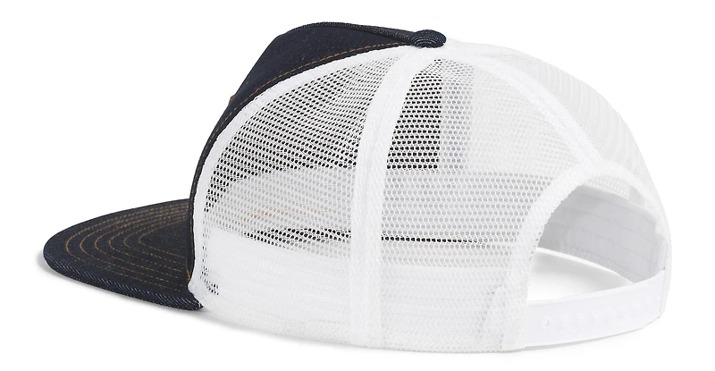 Half Dome Trucker Denim/Leather Patch