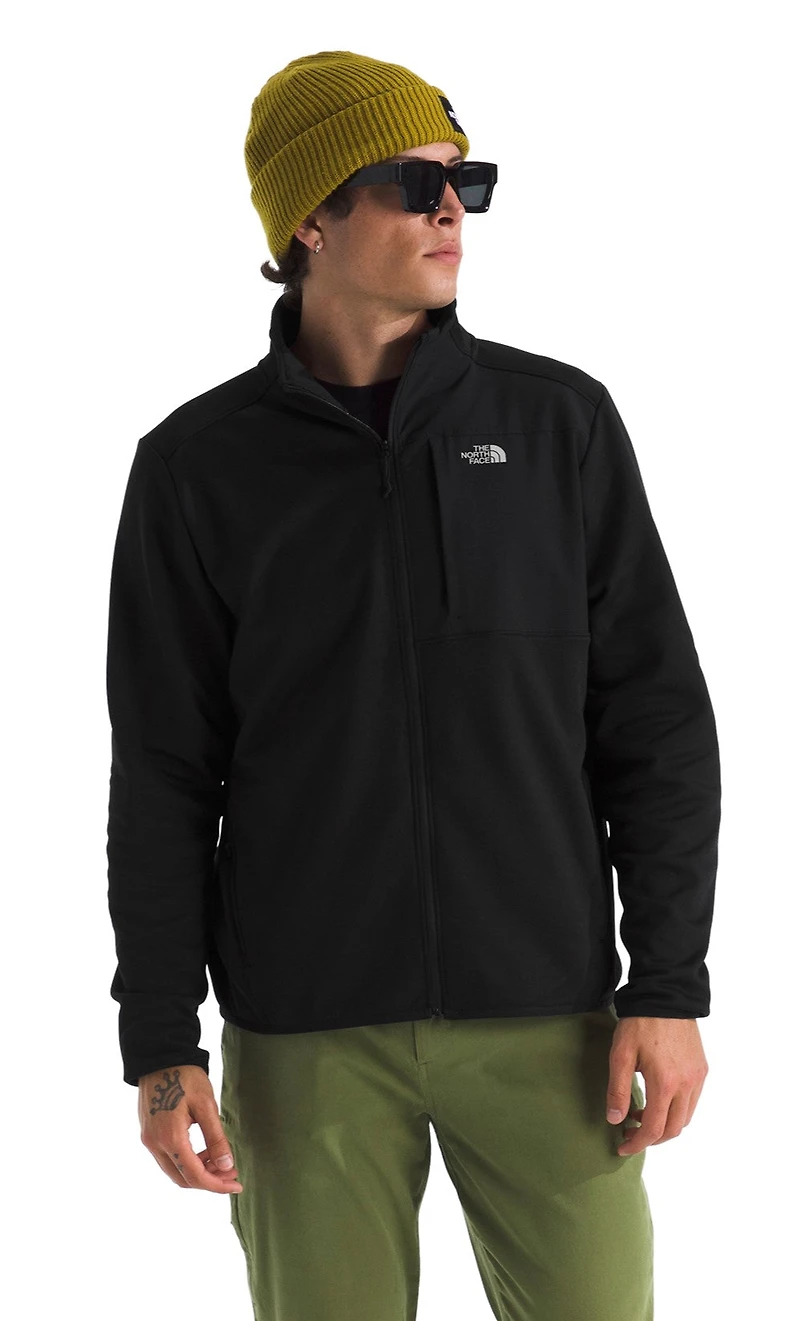 Men's TNF Performance Fleece Full Zip Jacket Black